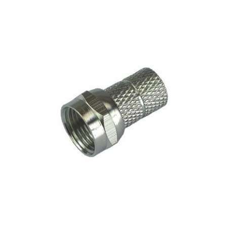 Conector com Rosca RG 59U Kit com 2 Peças 1881 INTERNEED