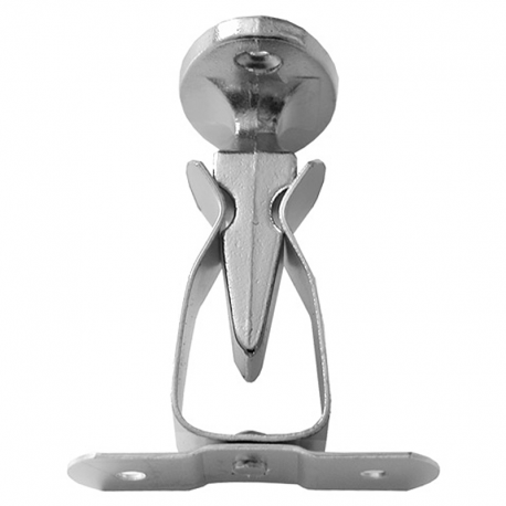 Fixador para Porta/Rodapé 86151/1 Niquelado ALIANÇA