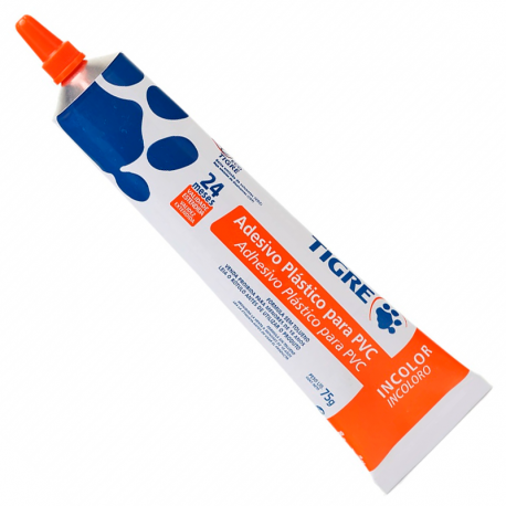 Adesivo Plástico para PVC Incolor 75g TIGRE