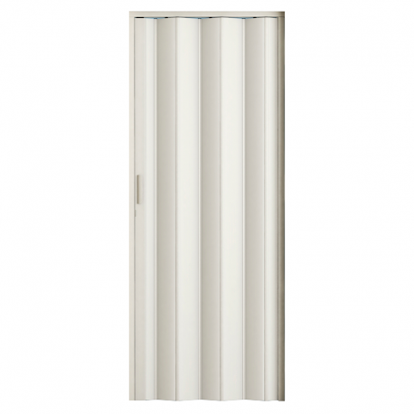 Porta Sanfonada PVC com Trinco 210x0,84cm Branca BCF