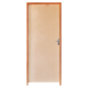 Porta Lisa Mescla com Fechadura Interna Batente Ecológico 9cm Esquerda 210x80cm RODAM