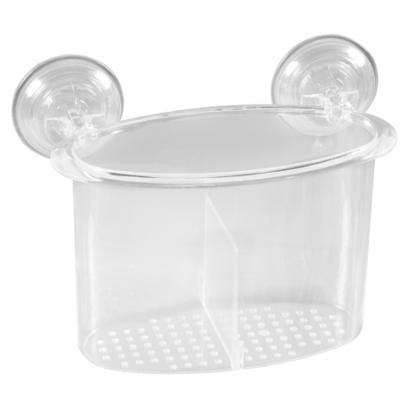 Porta Objetos com Ventosa e 1 Divisória Cristal AV/POD ASTRA