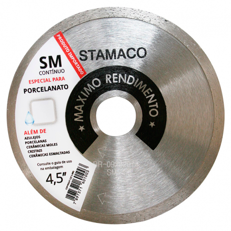 Disco Diamantado Pró SM Porcelanato Contínuo 4,5'' 1003 STAMACO