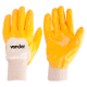 Luva Nitrilico Malha G 0002 Amarela VONDER