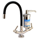Torneira Monocomando Mesa Filtro ABS Tubo Flex Preto C98 6175 STOC