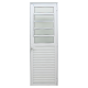 Porta Basculante 215x0,80cm Direita Caribe Max Alumínio Branco PSB JAP