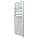 Porta Basculante 215x0,80cm Direita Caribe Max Alumínio Branco PSB JAP