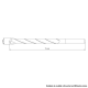 Broca para Concreto 3mm 43142103 TRAMONTINA