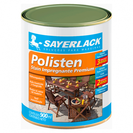 Polisten Stain Impregnante Premium Transparente 0,9L SAYERLACK