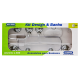 Kit Design & Banho 6 Peças Cromado/Cristal ALUPOX