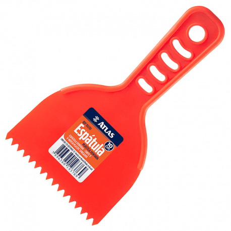 Espátula Plástica Dentada 10cm 151/10 ATLAS