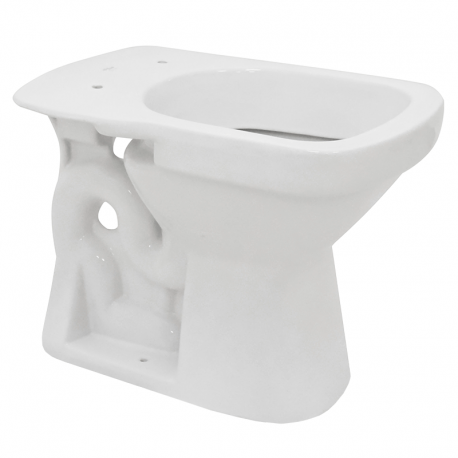 Bacia Convencional Lírio 55BC77-1FB Branca FIORI