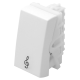 Módulo Pulsador Campainha 16A 250V Evidence/Modulare/Blanc 2866 FAME
