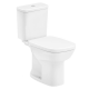Kit Debba Square Bacia Com Caixa+Assento Soft Close+Fixações Branco ROCA