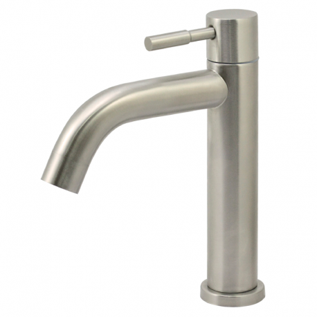 Torneira Lavatório 1/4 de Volta Bica Baixa Steel Inox 9504 STOC