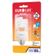 Lâmpada Eletrônica Fluorescente Espiral 25W 127V Luz Branca OUROLUX