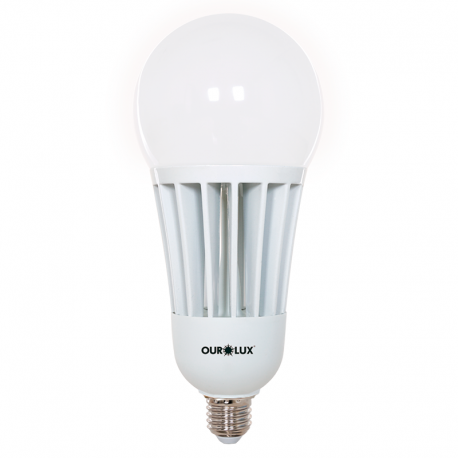Lâmpada Superled Alta Potência 85W Bivolt E40 Luz Branca OUROLUX