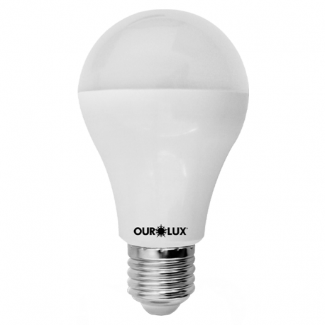 Lâmpada Superled Alta Potência 15W 6500K Bivolt Luz Branca OUROLUX