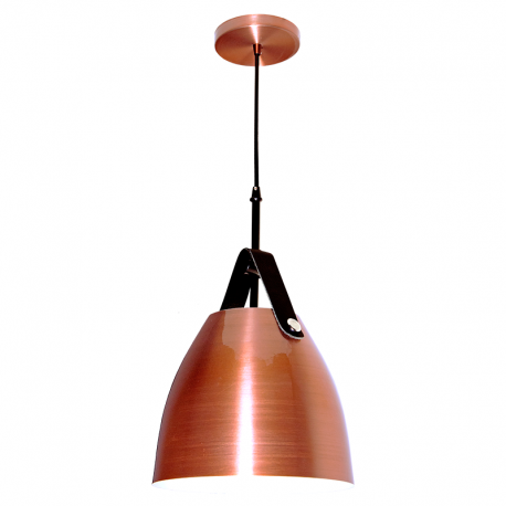 Pendente RPX Mini 21,5x120cm com Couro Cobre 149260056 STARTEC