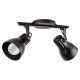 Spot Trilho Octa Plus para 2 Lâmpadas Preto 147190085 STARTEC