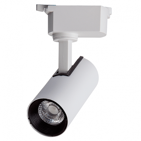 Spot LED 10W Luz Amarela 3000K para trilho eletrificado Branco 147200051 STARTEC