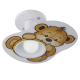 Plafon Multhi Urso para 1 Lâmpada 145700043 STARTEC