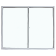 Janela 2 Folhas 100x120cm Alumínio Branco Elegance ALIANCE