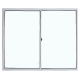 Janela 2 Folhas 100x150cm Alumínio Branco Elegance ALIANCE