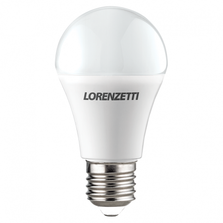 Lâmpada LED Bulbo 12W Bivolt Luz 3000K Luz Amarela 7415205 LORENZETTI