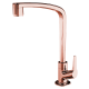 Torneira de Mesa para Cozinha 1167 Flatt F71 Rose Gold LORENZETTI