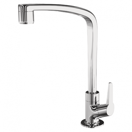 Torneira de Mesa para Cozinha 1167 Flatt F71 Cromado LORENZETTI