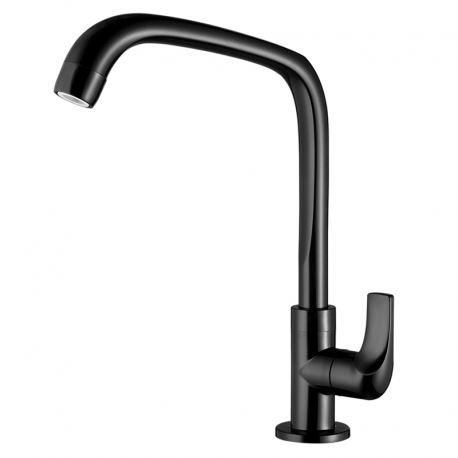 Torneira de Mesa para Cozinha 1167 Fitt F61 Preto LORENZETTI