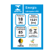 Lâmpada LED Bulbo 18W Bivolt Luz Amarela LORENZETTI