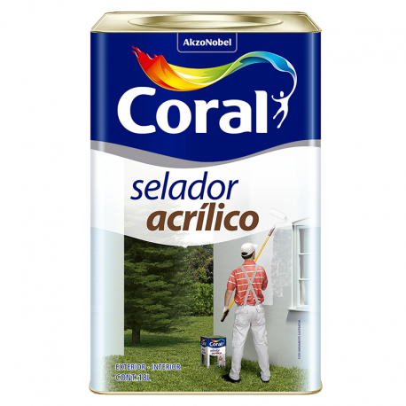 Selador Acrílico 18L CORAL