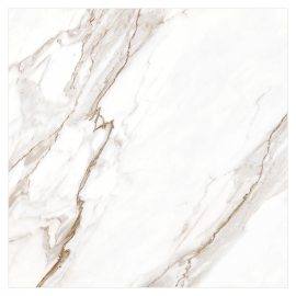 Porcelanato 82x82cm P82034 Calacata Premium Lux Plus Polido Extra EMBRAMACO