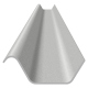 Telha Canalete 49 4,00x0,52m 8mm Crfs ETERNIT