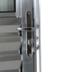 Porta Social 210x90cm Esquerda Alumínio Brilhante Advanced ALIANCE