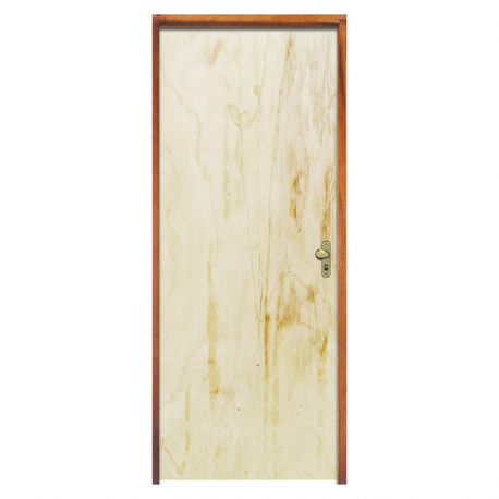 Porta Lisa Mescla com Batente Misto 11cm e Fechadura Externa 210x0,70cm Direita SIDNEY