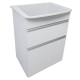 Conjunto Gabinete com Tanque Viena 52x37x37,5cm Branco IRMÃOS CORSO