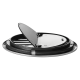 Grelha Inox Redonda 100mm 1780 C19 Cromada LORENZETTI