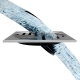 Grelha Inox Quadrada 100mm 1790 C19 Cromada LORENZETTI