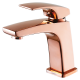 Misturador Monocomando para Lavatório de Mesa Loren Live 2875 R89 Rose Gold LORENZETTI