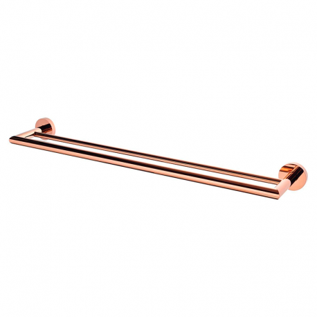 Toalheiro Duplo Loren Loft 2042 R82 Rose Gold LORENZETTI