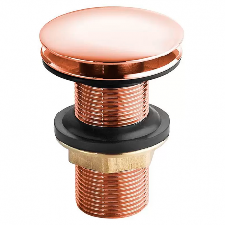 Válvula Luxo para Lavatório sem Ladrão Redonda 2.3/8 x 7/8 1616 R20 Rose Gold LORENZETTI
