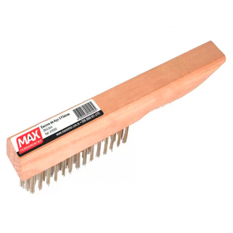 Escova de Aço Manual com Cabo 415300 MAX