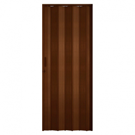 Porta Sanfonada PVC com Trinco 210x0,72cm Imbuia BCF
