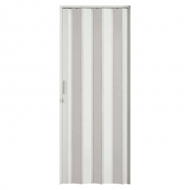 Porta Sanfonada PVC com Trinco 2,10x0,72m Branca BCF