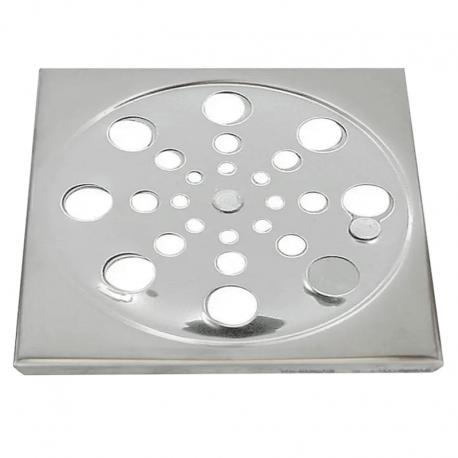 Grelha Inox Rotativa Quadrada 10cm DACUNHA