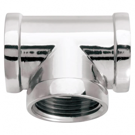 Te Cromado 90°x3/4 com Rosca Fêmea 170203 BLUKIT
