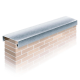 Rufo Pingadeira Galvanizado C33 Barra com 2m LESTE CALHAS